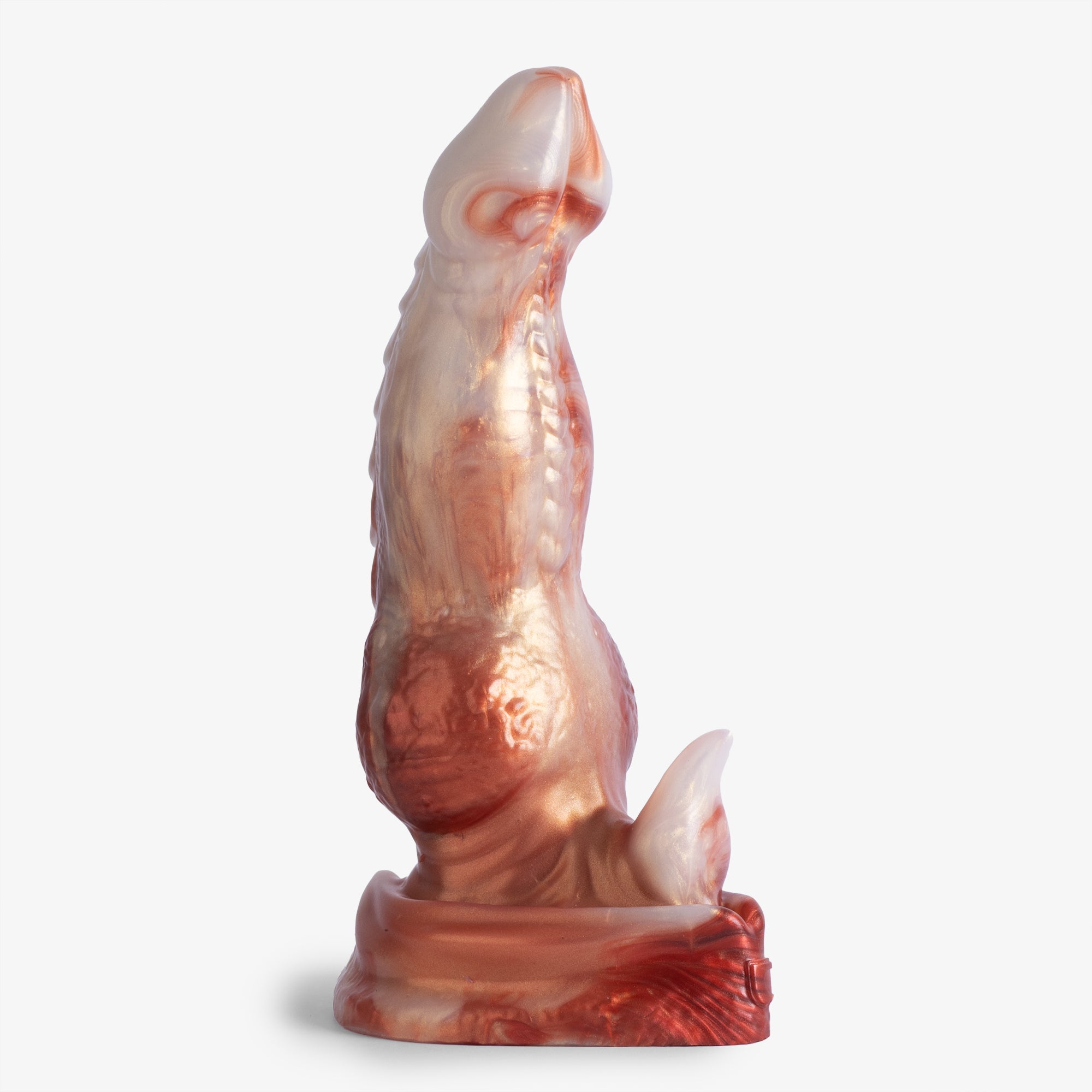 The Dragon: Godemiché Knot IV - Grande Taille - Fermeté Ultra Douce - Prêt à l'emploi