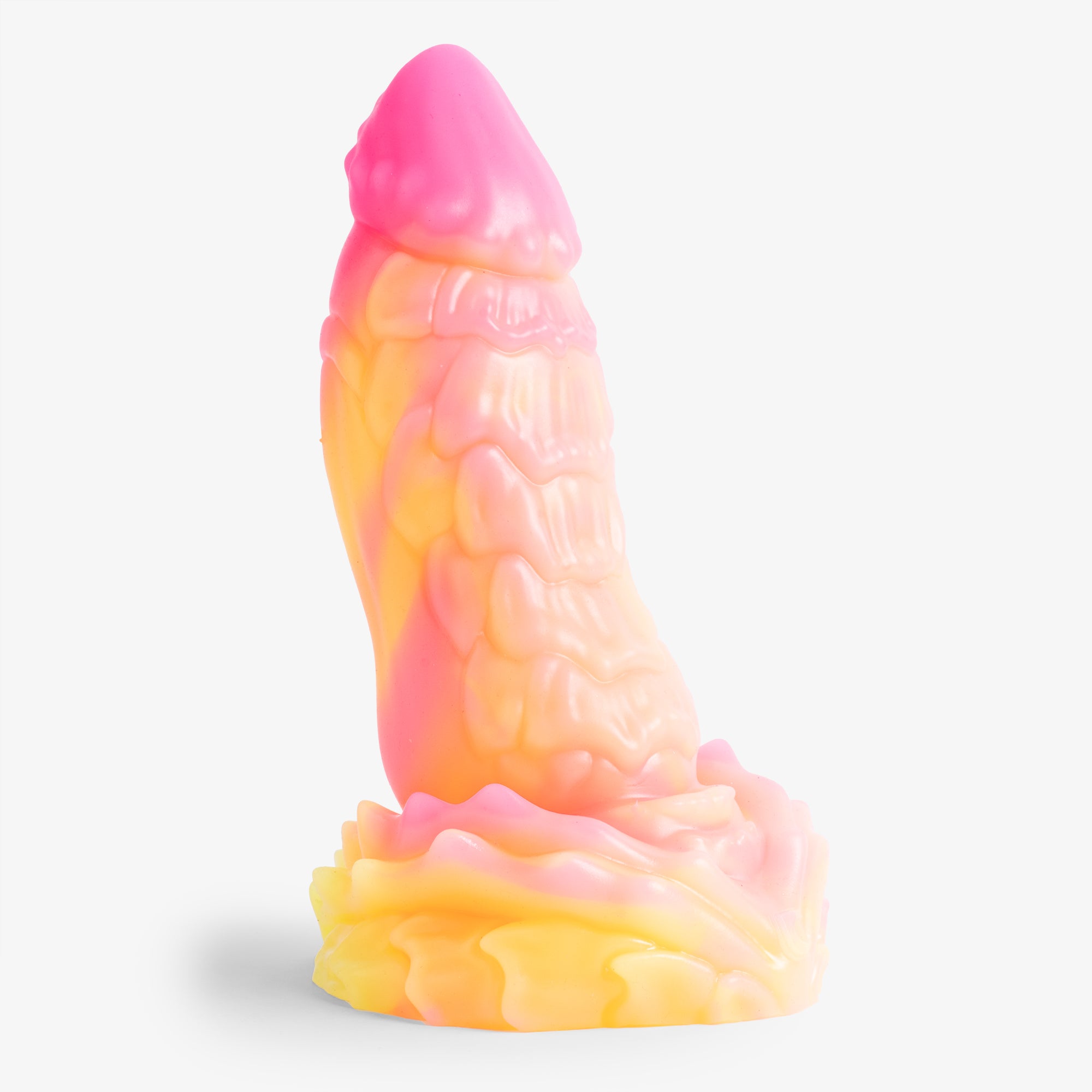 The Dragon: Scale Dildo - Large Size - Squishy Soft Firmness - Ready Made - Vac-U-Lock - Almost Perfect