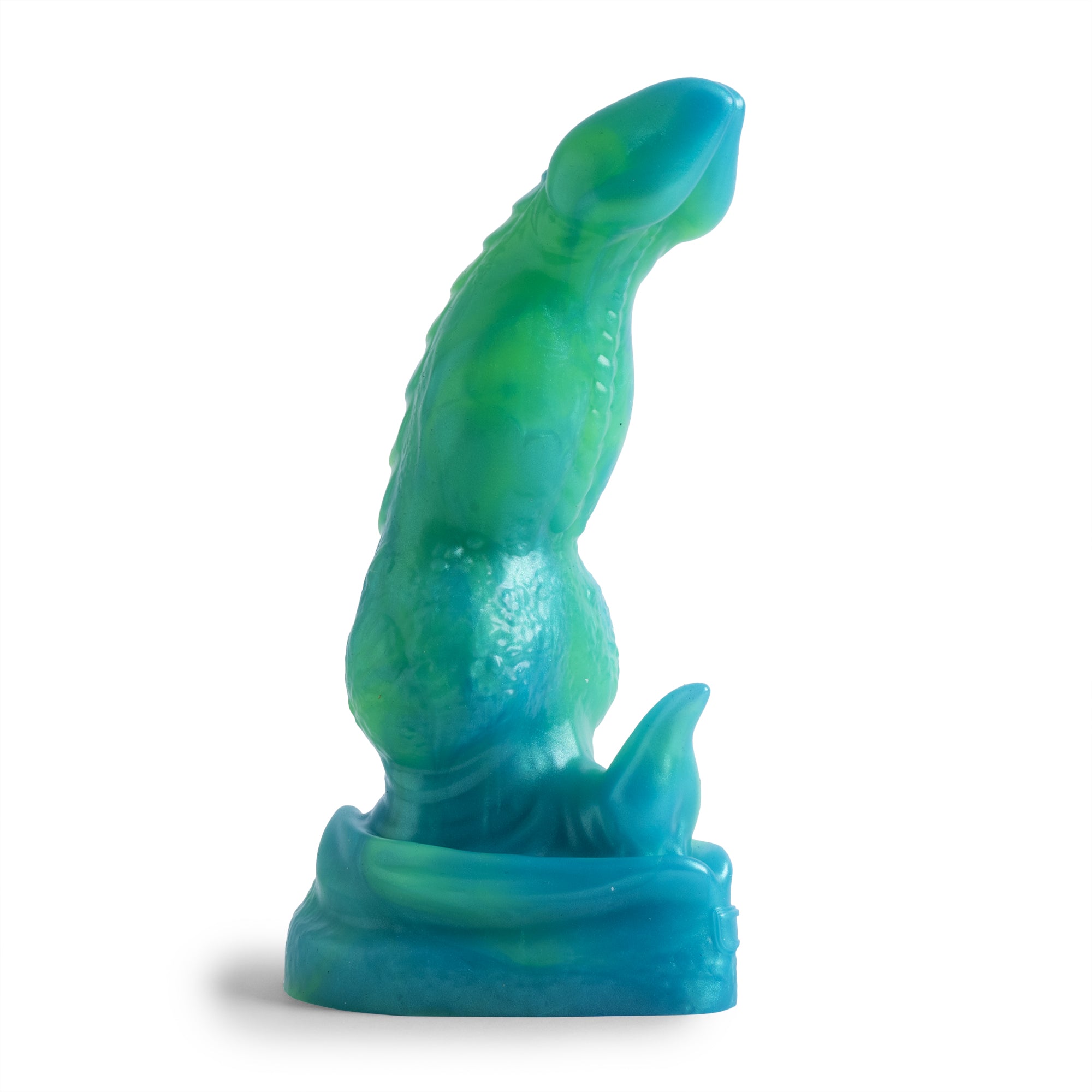 Le Dragon : Godemichet Nœud IV - Petite Taille - Fermeté Super Souple - Prêt à l'emploi