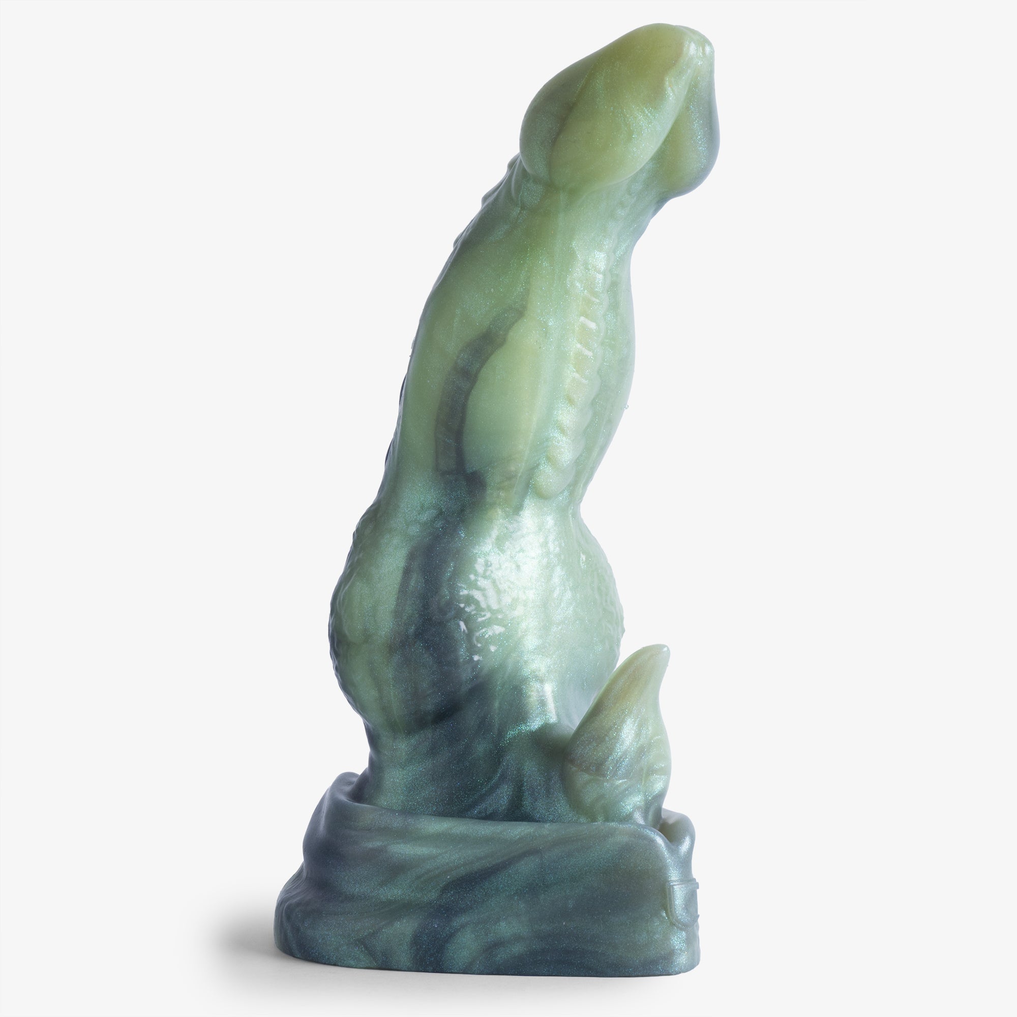 Der Drache: Knoten IV Dildo – Kleine Größe – Superweiche Festigkeit – Fertig zum Mitnehmen