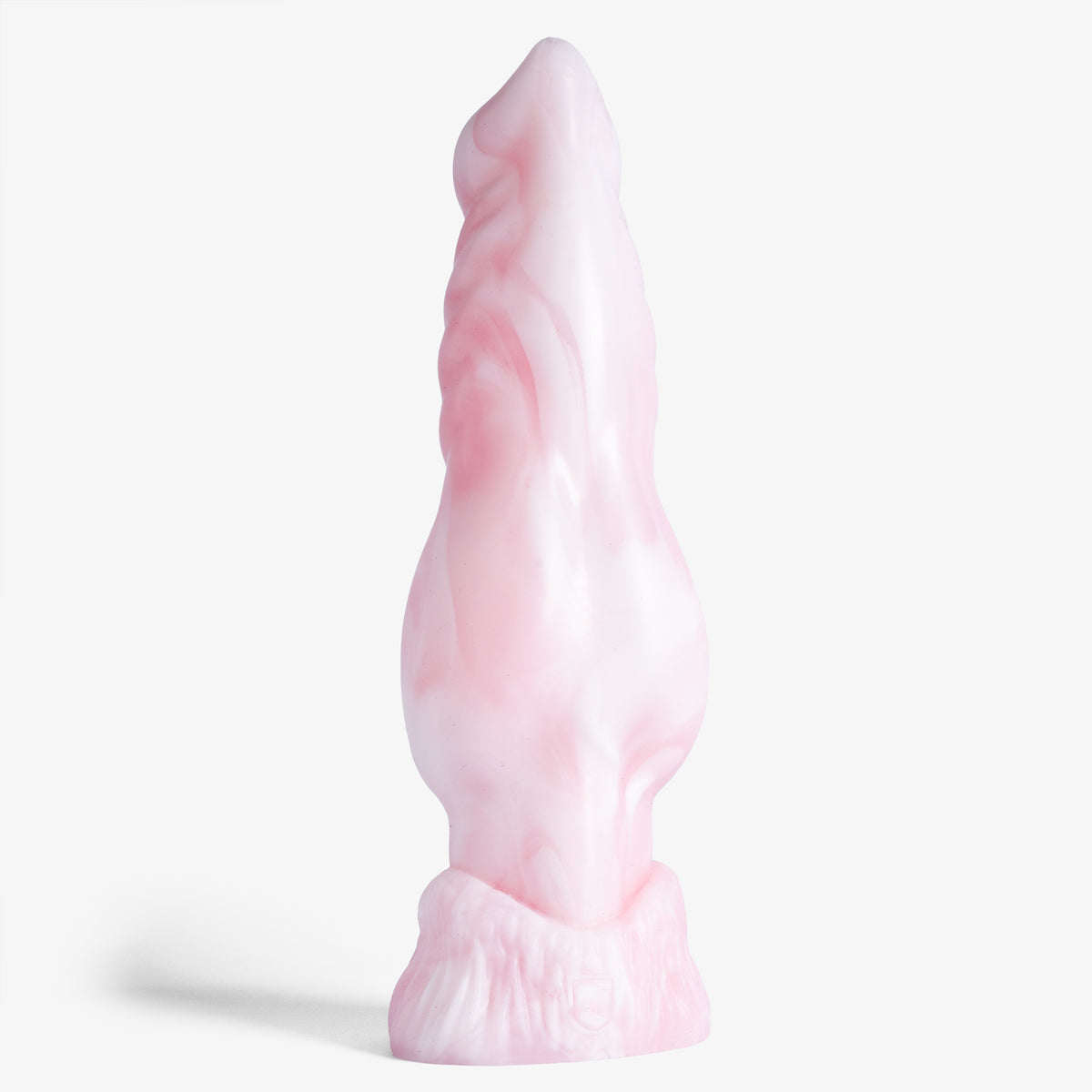 The Knot - Medium Size - Super Soft Firmness - Ready Made, front view, platinum-cure silicone dildo