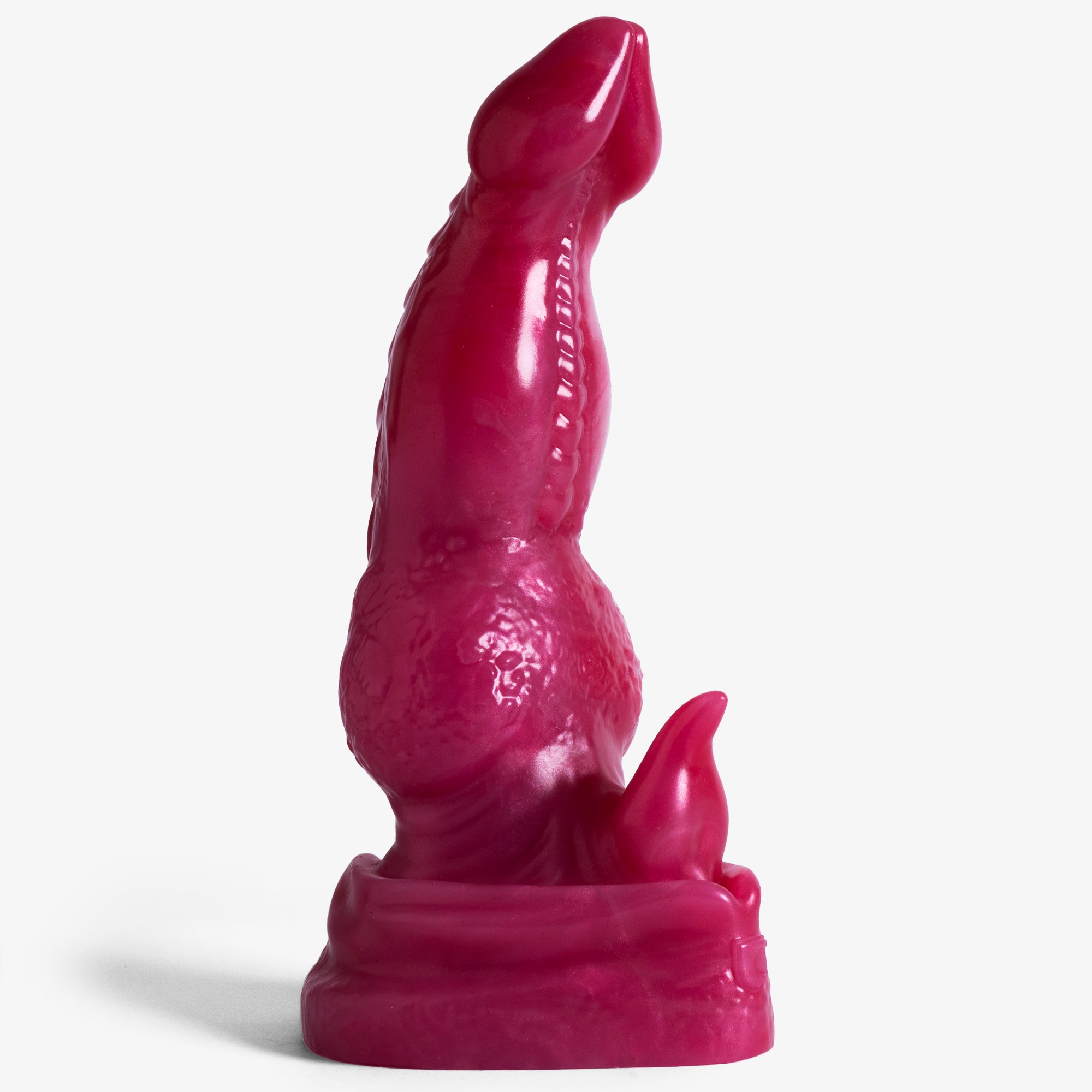 Der Drache: Knoten IV Dildo – Kleine Größe – Superweiche Festigkeit – Fertig zum Mitnehmen