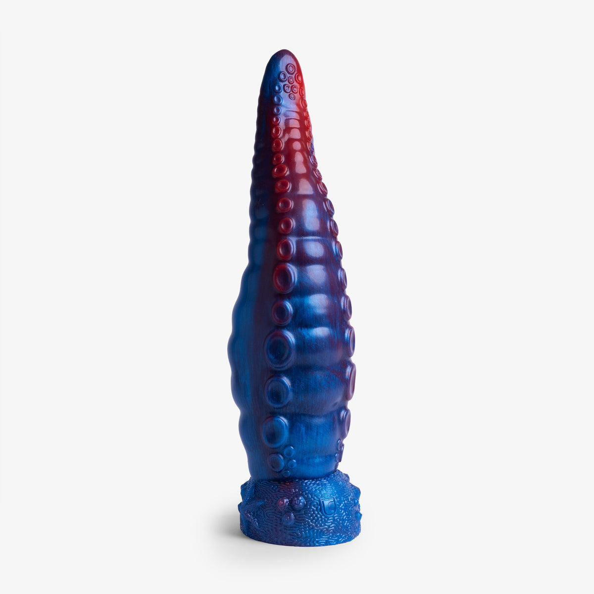 The Tentacle Knot - X Large Size - Super Soft Firmness - Ready Made - Almost Perfect, front view, platinum-cure silicone dildo