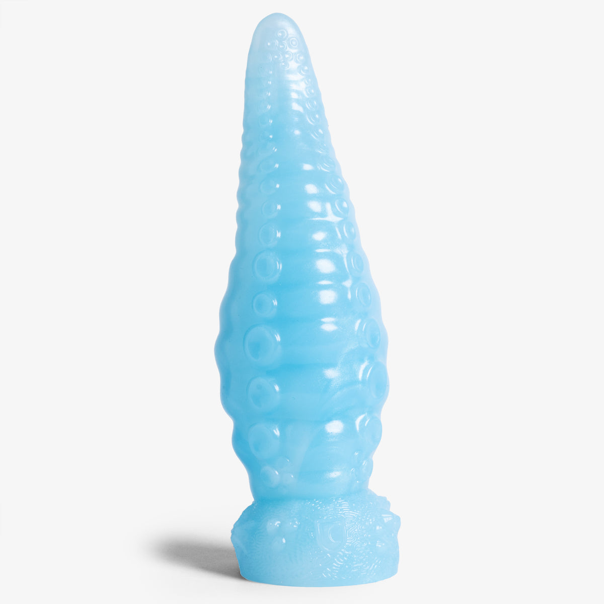 Tentacle Knot - Small Size - Super Soft Firmness - Ready Made, front view, platinum-cure silicone dildo