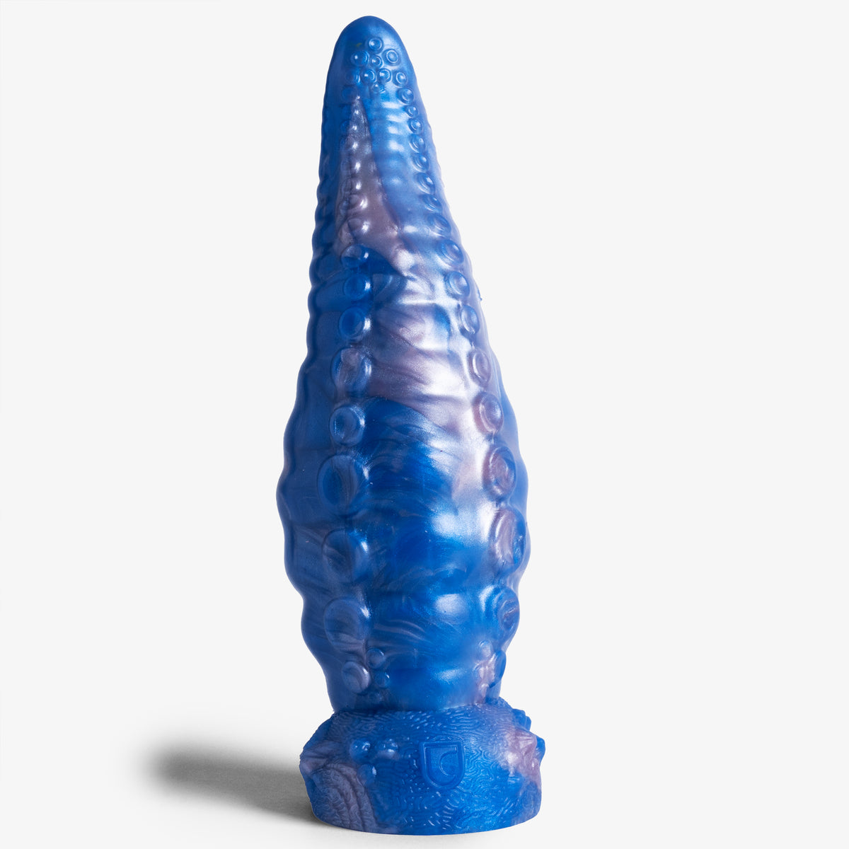 Tentacle Knot - Small Size - Super Soft Firmness - Ready Made, front view, platinum-cure silicone dildo