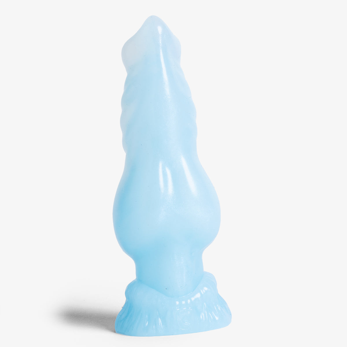 The Knot - X Small Size - Super Soft Firmness - Ready Made, front view, platinum-cure silicone dildo