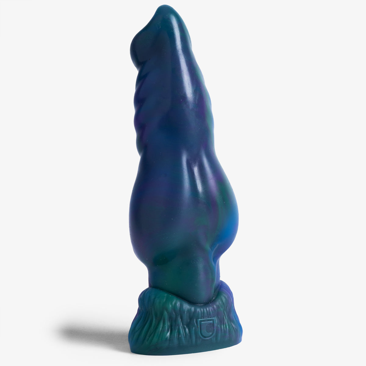 The Knot - Small Size - Squishy Soft Firmness - Ready Made, front view, platinum-cure silicone dildo