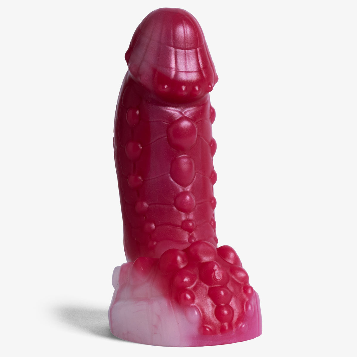 Goblin II Dildo - X Small Size - Super Soft Firmness - Ready Made, front view, platinum-cure silicone dildo