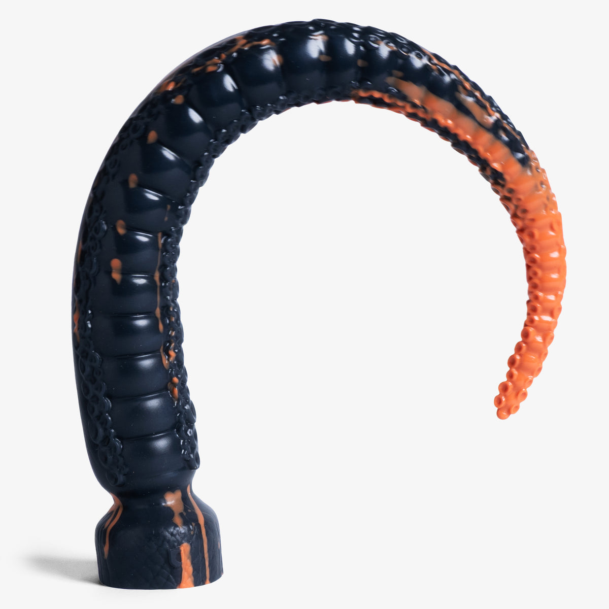 The Tentacle Depth Trainer II - Medium Size - Super Soft Firmness - Ready Made, angled view, platinum-cure silicone dildo