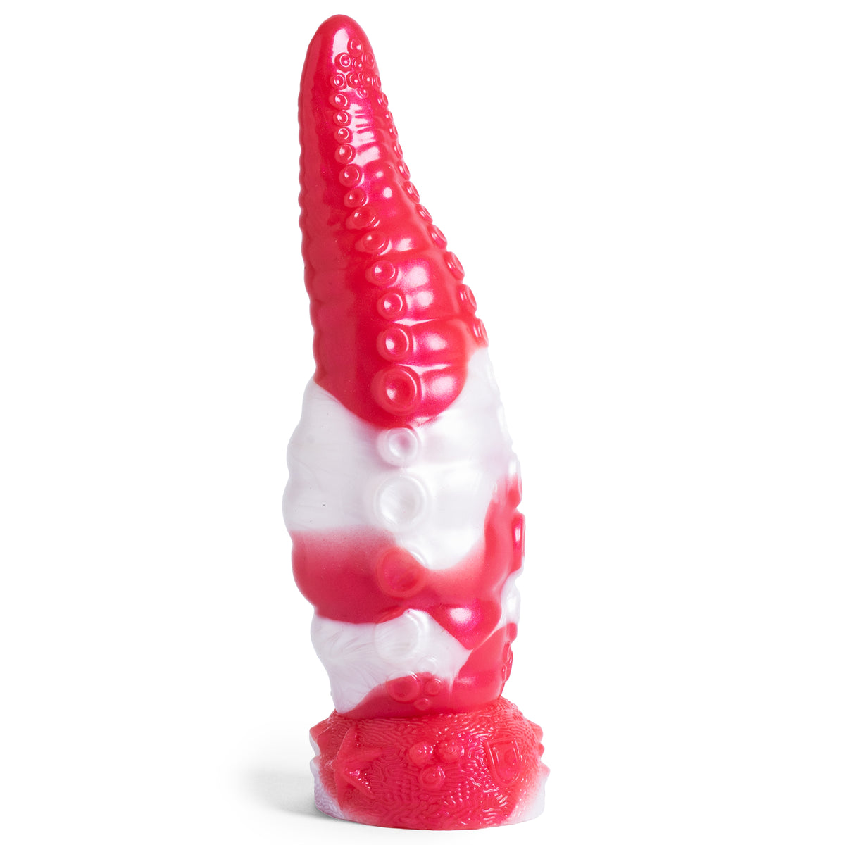 Tentacle Knot - Small Size - Super Soft Firmness - Ready Made, front view, platinum-cure silicone dildo