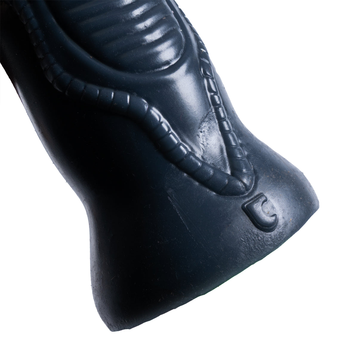 Xenomorph Ovipositor - Super Soft Firmness - Almost Perfect - Ready Made, close-up of the tip, platinum-cure silicone dildo