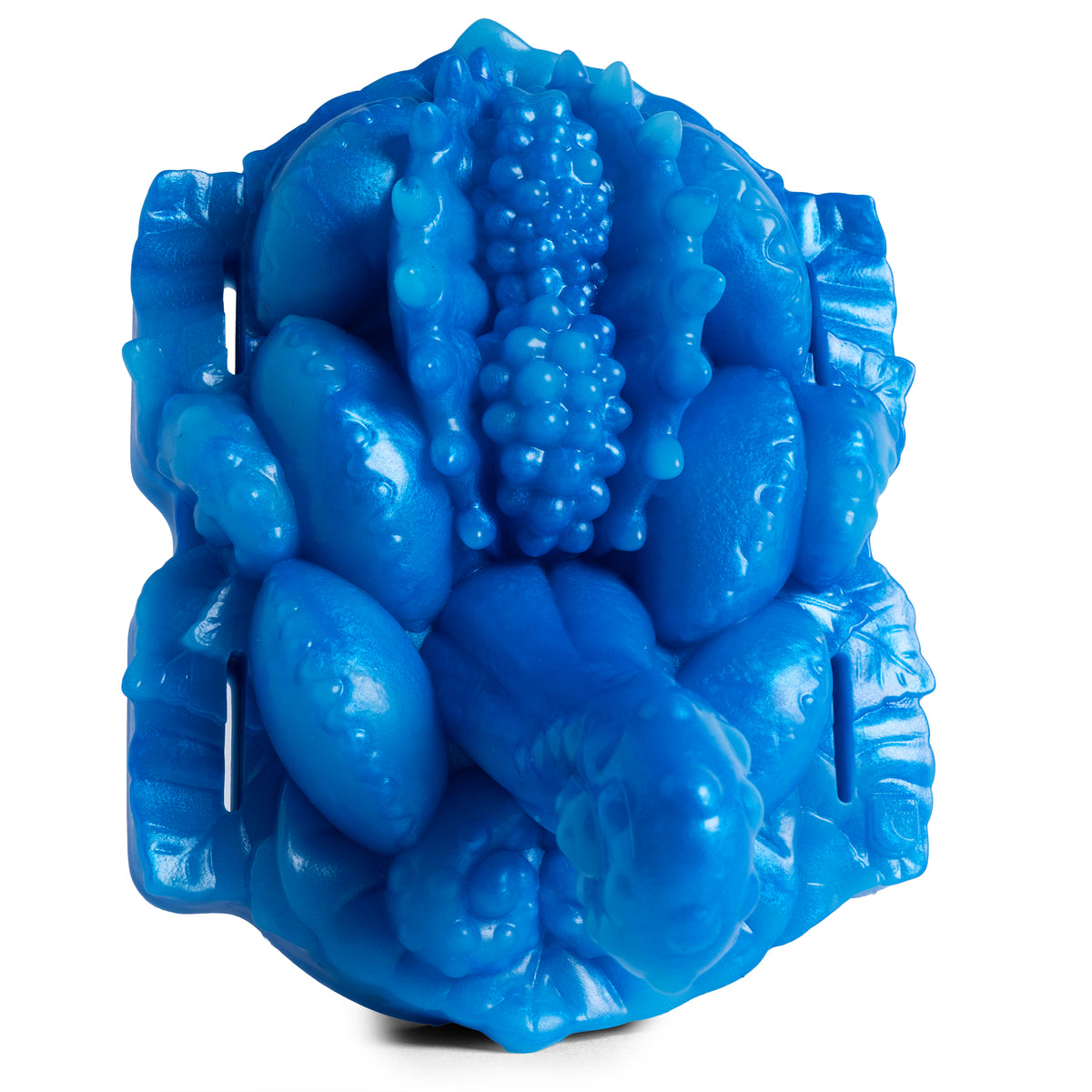 The Venus Grinder - Super Soft Firmness - Ready Made - Bullet - Almost Perfect, front view, platinum-cure silicone grinder
