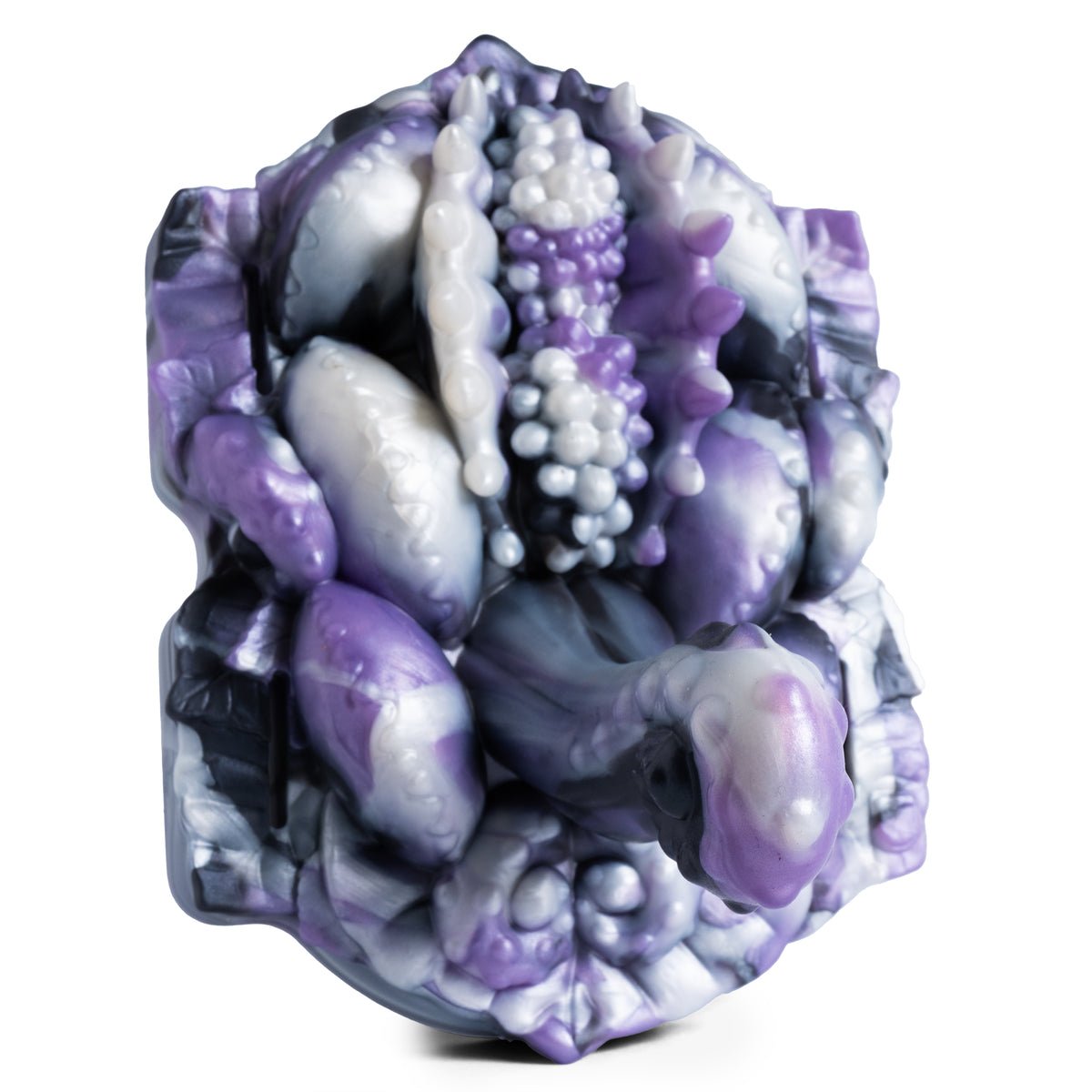 The Venus Grinder - Medium Firmness - Ready Made - Silky, front view, platinum-cure silicone grinder