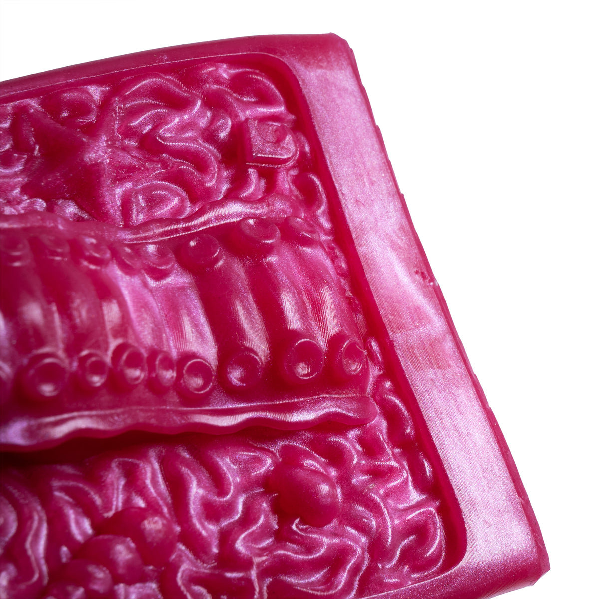 The Handheld Tentacle Grinder II - Super Soft Firmness - Ready Made - Almost Perfect, top view, platinum-cure silicone grinder