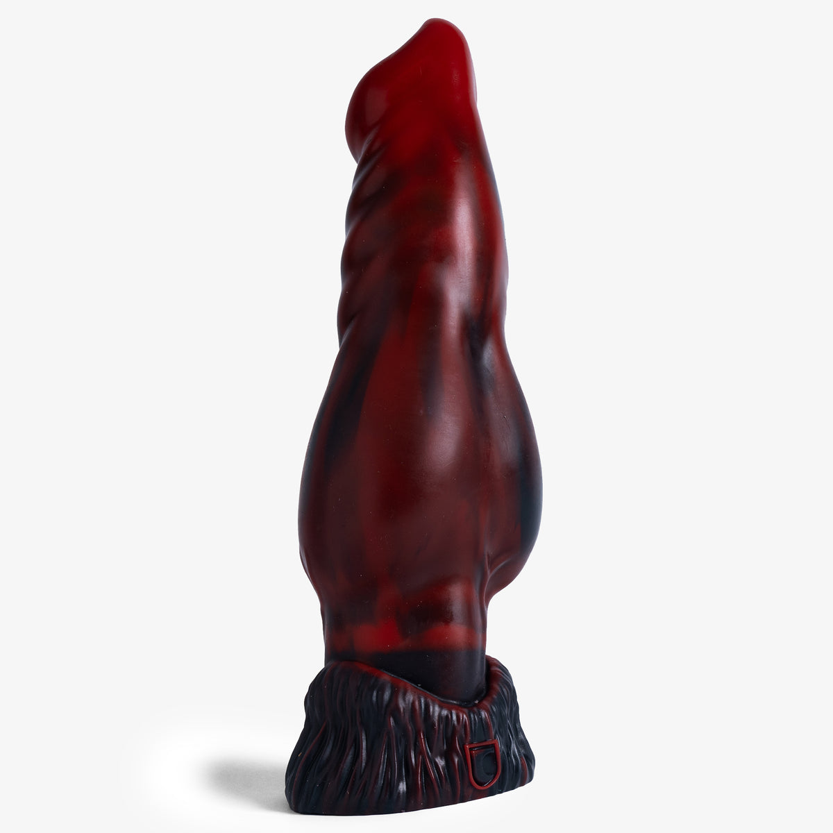 The Knot Dildo - Medium Size - Super Soft Firmness - Ready Made, front view, platinum-cure silicone dildo