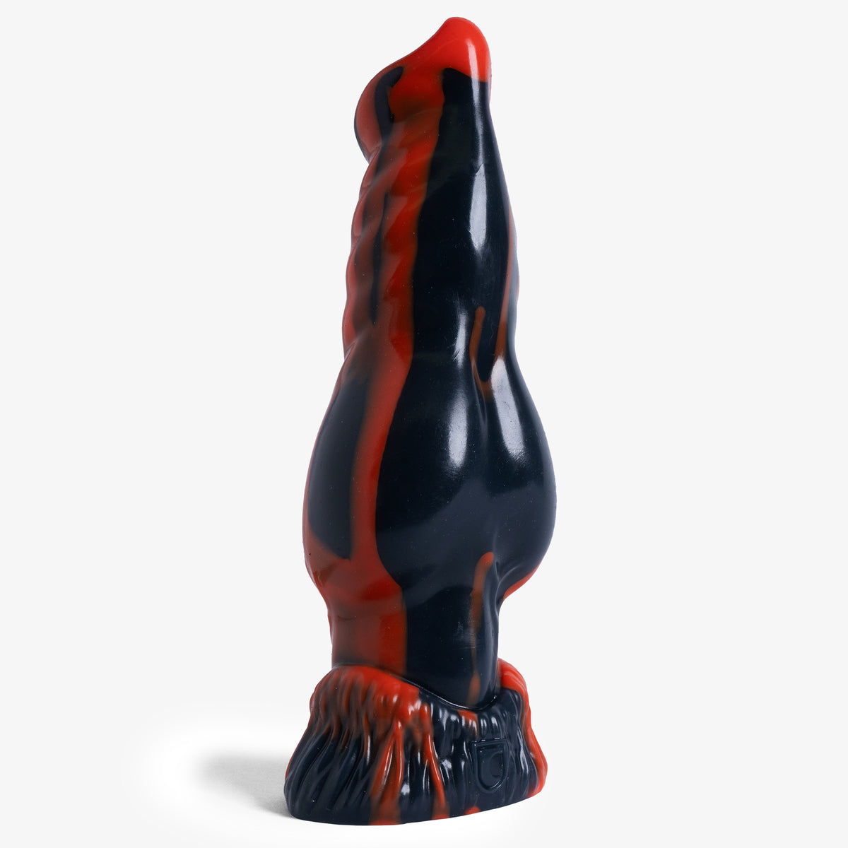 The Knot Dildo - Small Size - Super Soft Firmness - Ready Made, front view, platinum-cure silicone dildo