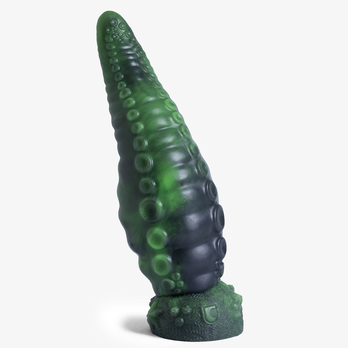 The Tentacle: Knot Dildo - Small Size - Super Soft Firmness - Ready Made - Almost Perfect, front view, platinum-cure silicone dildo