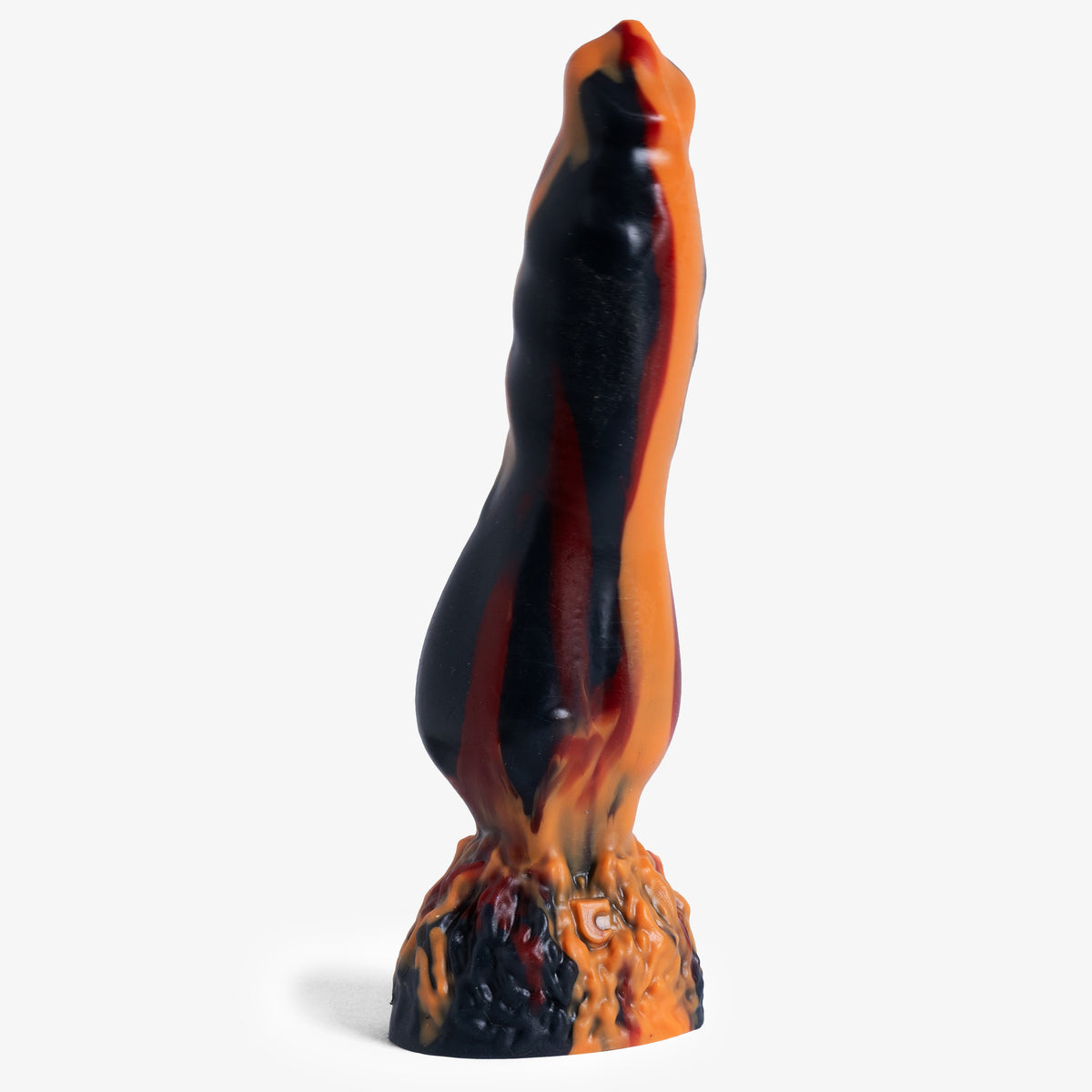 The Knot II Dildo - Small Size - Super Soft Firmness - Ready Made, front view, platinum-cure silicone dildo