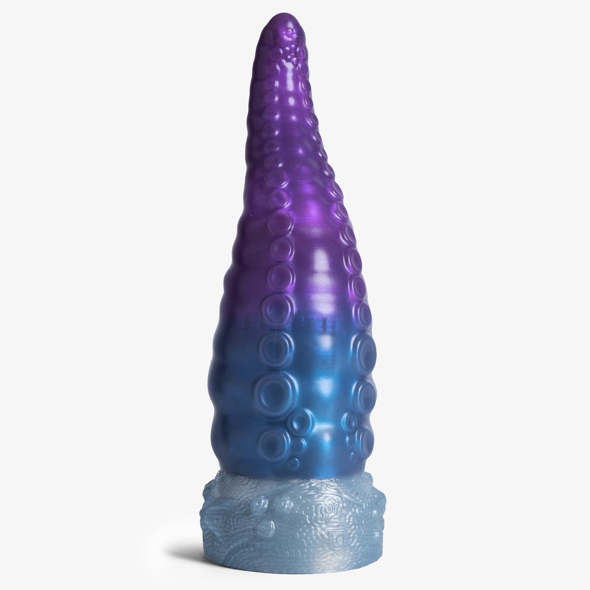 The Tentacle Dildo - Medium Size - Super Soft Firmness - Ready Made, front view, platinum-cure silicone dildo