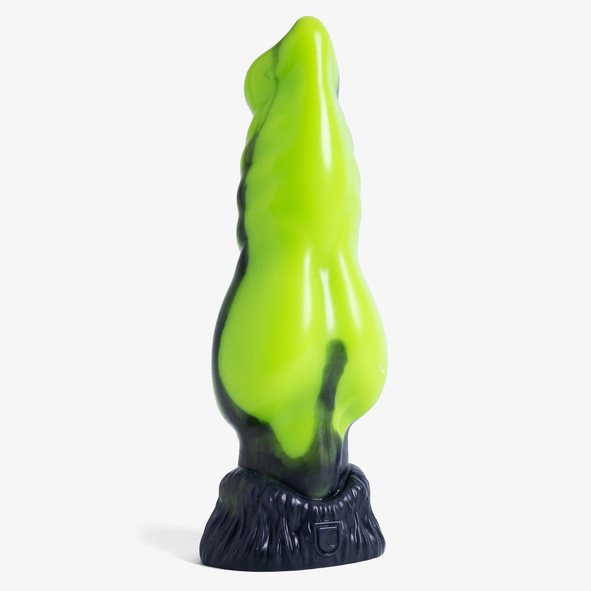 The Knot Dildo - Small Size - Super Soft Firmness - Ready Made, front view, platinum-cure silicone dildo