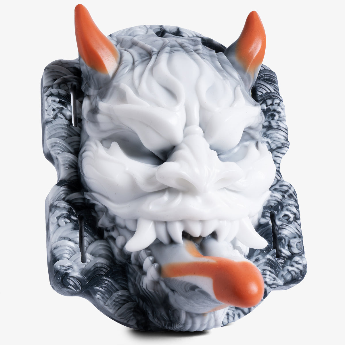 The Dragon Oni Grinder - Super Soft Firmness - Ready Made, front view, platinum-cure silicone grinder