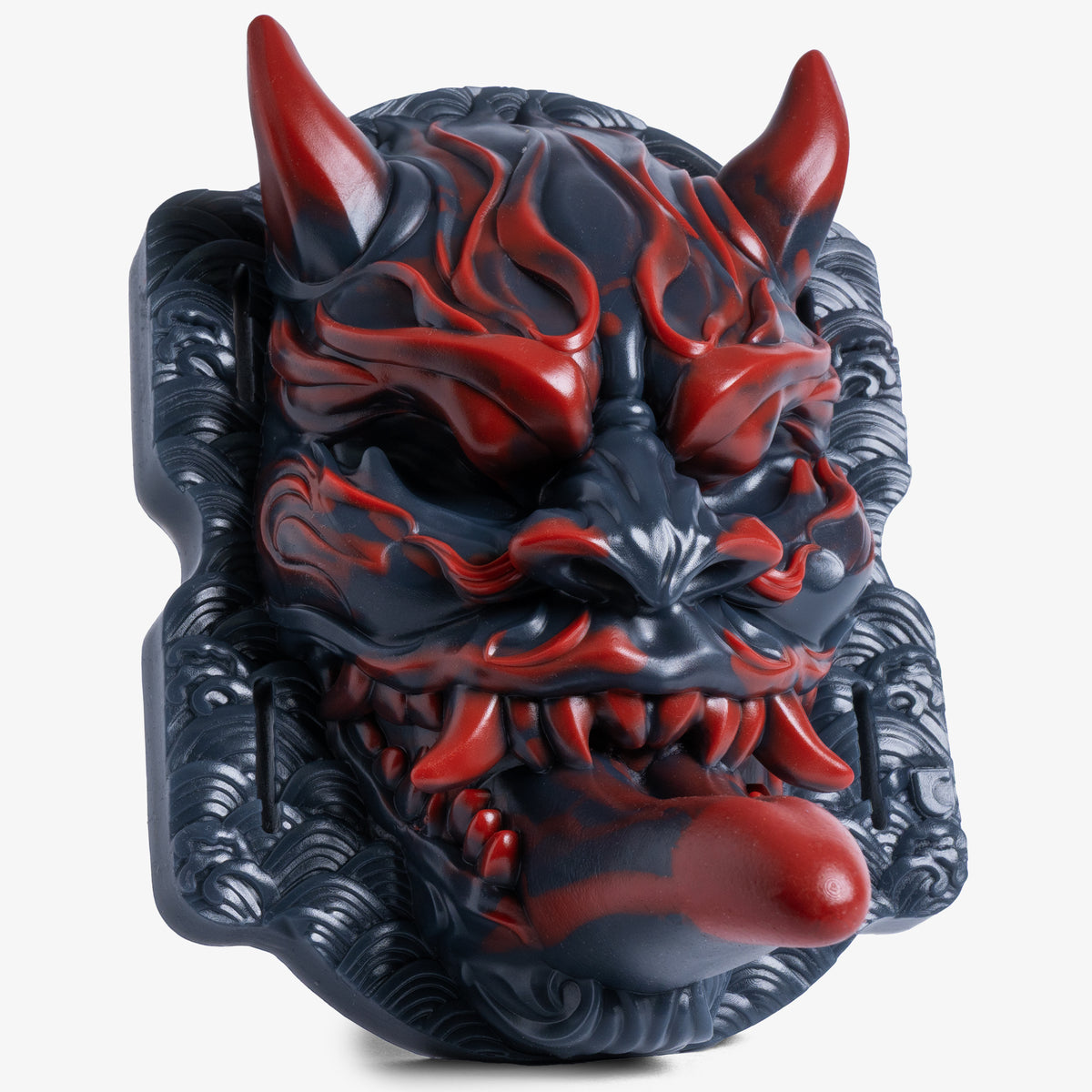 The Dragon Oni Grinder - Super Soft Firmness - Ready Made, front view, platinum-cure silicone grinder