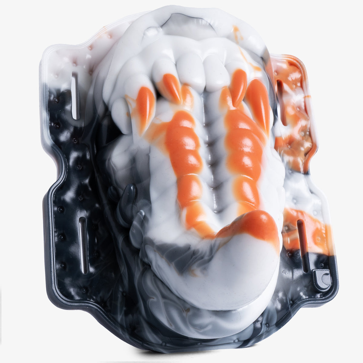 The Maw Grinder - Super Soft Firmness - Ready Made, top view, platinum-cure silicone grinder