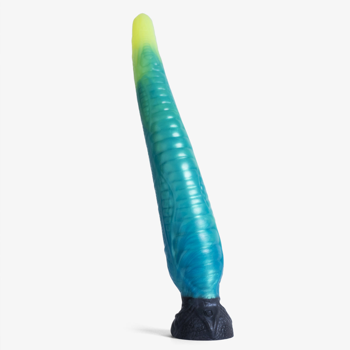 The Depth Trainer Dildo - Medium Size - Super Soft Firmness - Ready Made, front view, platinum-cure silicone dildo