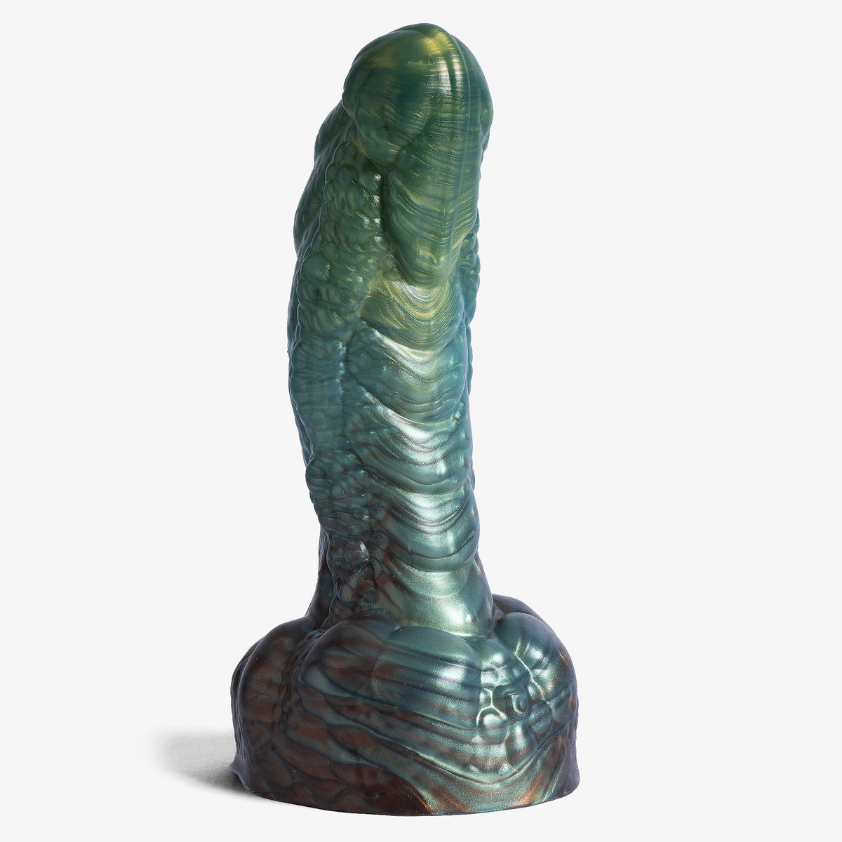 The Golem Dildo, front view, platinum-cure silicone dildo