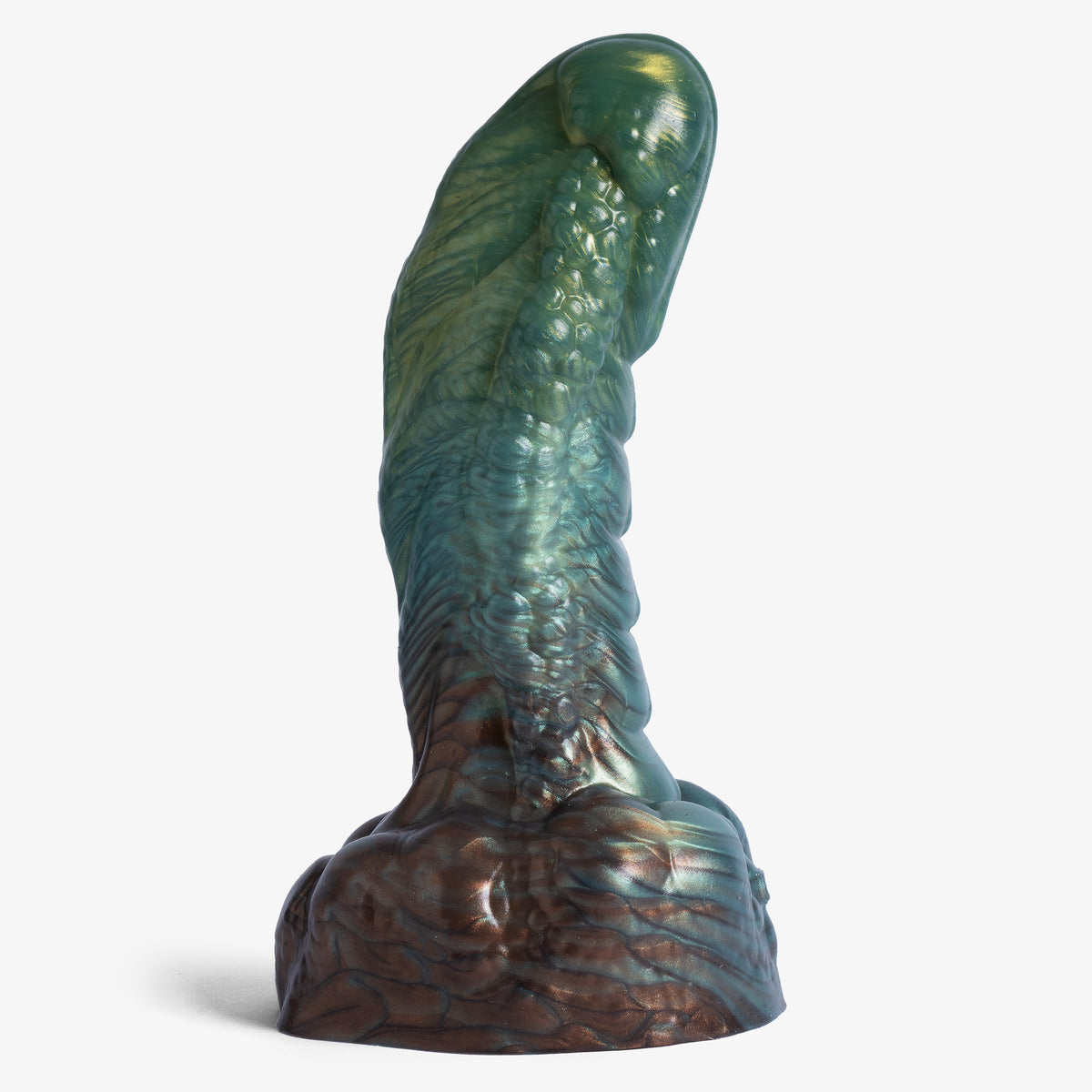 The Golem Dildo, front view, shot 3, platinum-cure silicone dildo