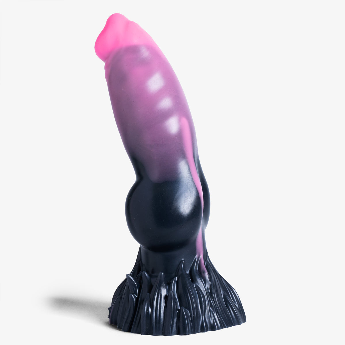 The Knot IV Dildo, angled view, platinum-cure silicone dildo