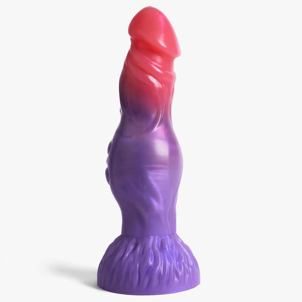 The Werewolf Dildo, back angle view, platinum-cure silicone dildo